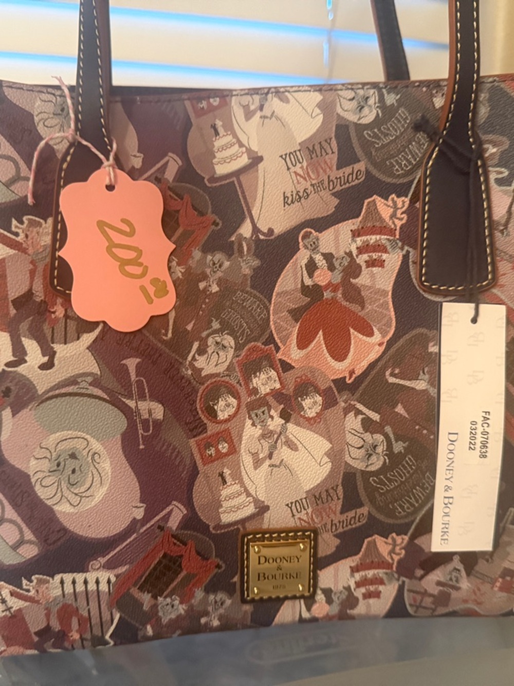 Dooney & Bourke haunted mansion purse